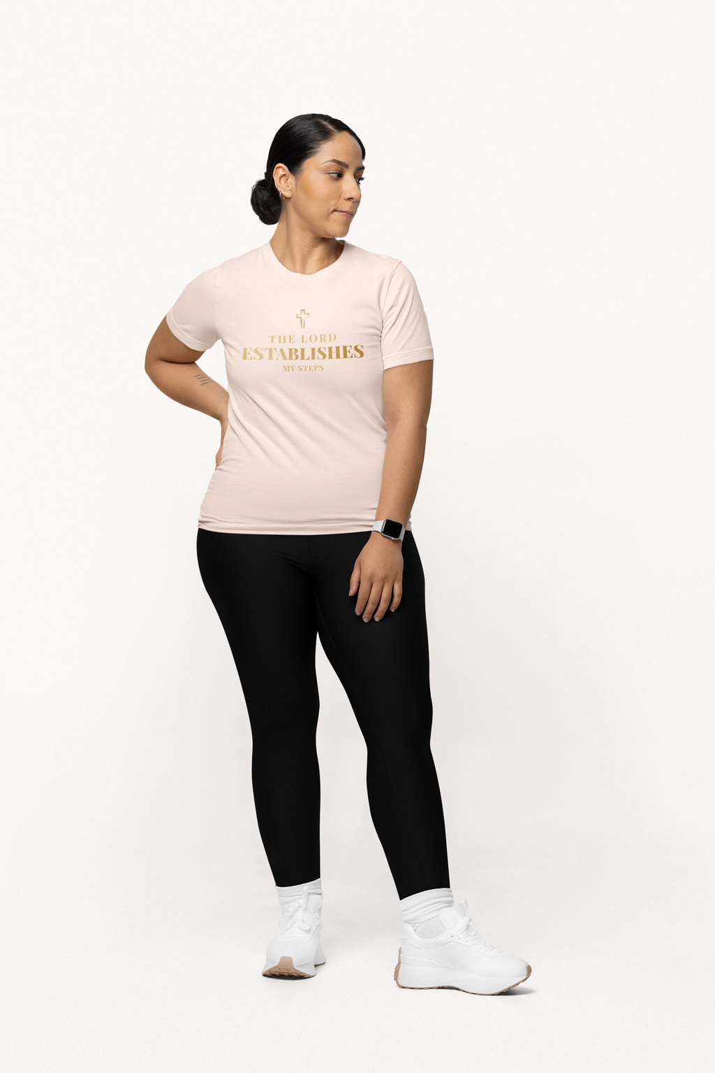 The Lord Establishes My Steps – Premium T-shirt