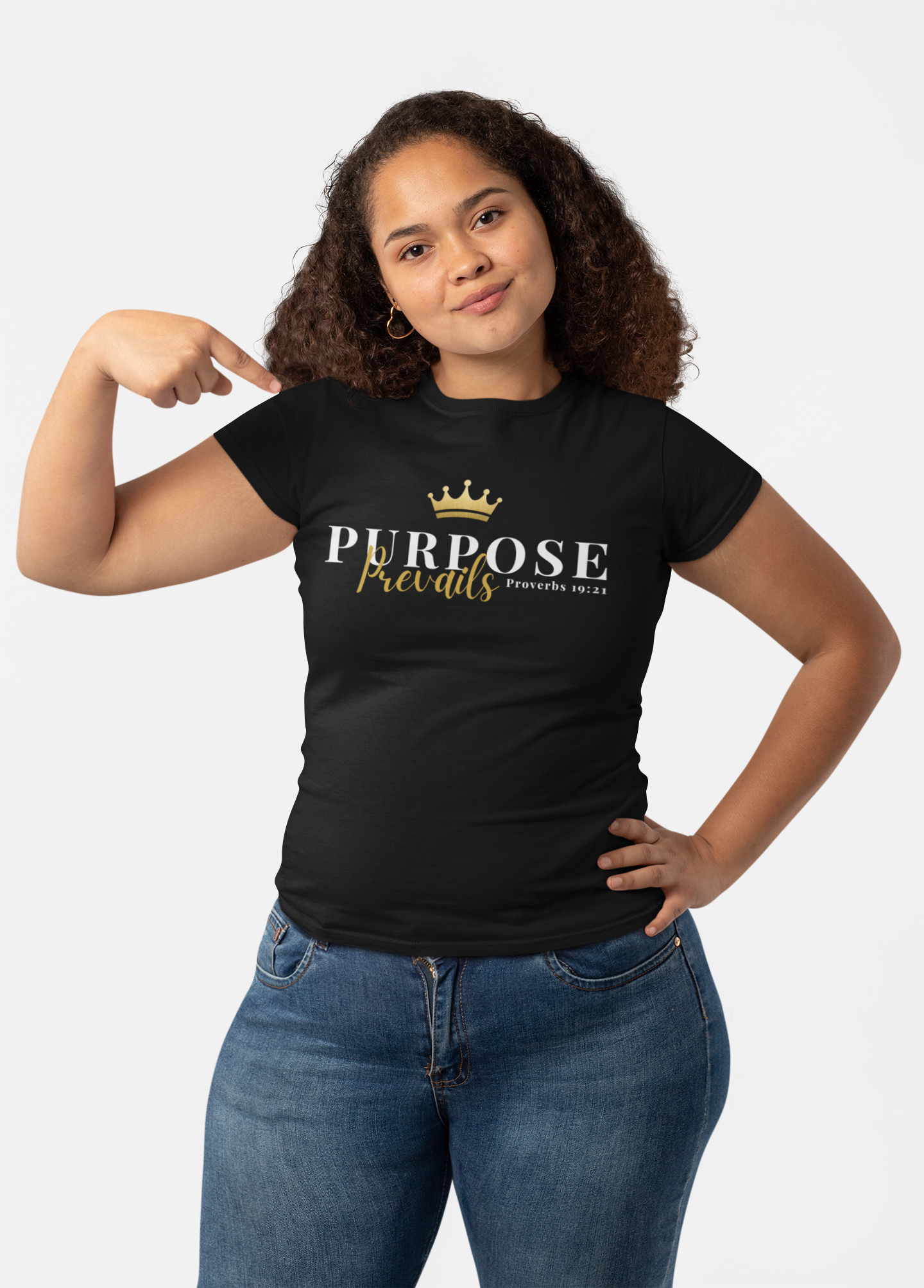 Purpose Prevails-Premium T-Shirt